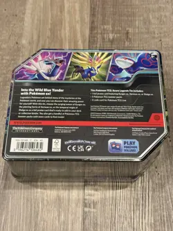 Pokemon TCG Azure Legends Tin Box - Dialga Ex - 5 Booster Packs New Sealed - Image 2