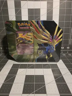 Xerneas EX Tin Pokemon Azure Legends NEW - Image 1