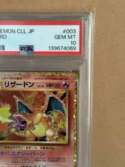Charizard 25th Anniversary Classic PSA 10 GEM MINT Japanese Pokemon Card - Image 3