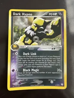Pokemon Dark Hypno EX Team Rocket Returns Holo Rare 6/109 - Image 1