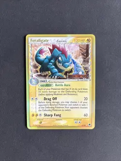 Pokemon TCG Feraligatr Delta Species EX Dragon Frontiers 2/101 Reverse Holo - Image 1