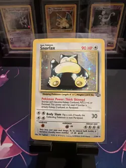 Pokemon TCG Snorlax 11/64 Holo Rare Jungle Set 1999 WOTC 11/64 - NM - Image 1