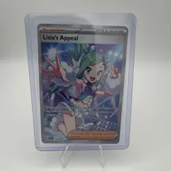 Pokemon TCG Lisia's Appeal 234/191 Sv08: Surging Sparks Full Art Ultra Rare Holo - Image 1