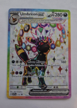 Pokemon Umbreon and Espeon Black Star Promo SVP175 SVP176 Figure Collection NM#2 - Image 2