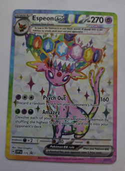 Pokemon Umbreon and Espeon Black Star Promo SVP175 SVP176 Figure Collection NM#2 - Image 3