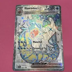 Gyarados ex 225/198 Scarlet and Violet Base Ultra Rare Full Art Pokemon - Image 1