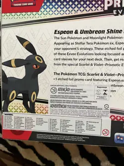 POKEMON TCG Prismatic Evolutions Premium Figure Collection ENGLISH - Image 3