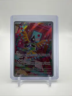 Pokemon Sigilyph SV: White Flare 121/086 Illustration Rare Full Art TCG - Image 3