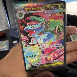 Pokemon Mega Venusaur EX Holo Special Illustration Rare 177/132 Me01 HP 380 - Image 2