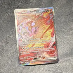 Pokemon Team Rocket's Moltres EX Holo 229/182 Ancient Bird HP 220 - Image 1