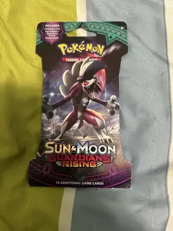 Pokemon TCG Sun and Moon Guardians Rising Sleeved Booster Pack New and Sealed - Image 1