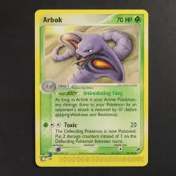 Arbok 29/100 EX Sandstorm Pokemon TCG VG Condition - Image 1