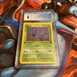 CGC 9 Zubat 1st Edition 70/82 Team Rocket 2000 Pokemon Card Graded CGC Mint - Image 1
