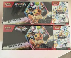 Pokemon TCG Prismatic Evolutions Surprise Box & Booster Bundle Sams Club SEALED - Image 1