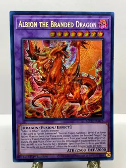 ALBION THE BRANDED DRAGON MP22-EN076 HOLO 1st Edition YU-GI-OH - Image 1