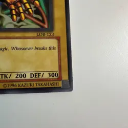 Left Arm of the Forbidden One LOB-123 / Unlimited / LP- / Holo - Image 4