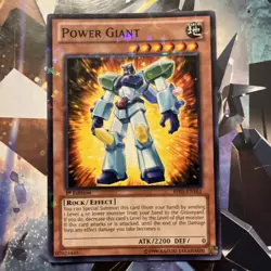 Power Giant BP01-EN161 1st Edition Starfoil Rare LP - Image 1