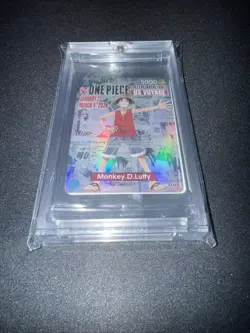 Sealed One Piece Monkey D. Luffy US Voyage College Basketball Promo Card - Image 4