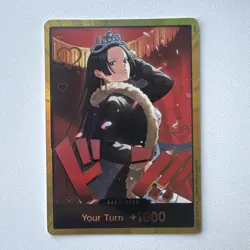 DON!! Nico robin GOLD EB03 English ONE PIECE Card Heroines Edition NM - Image 1