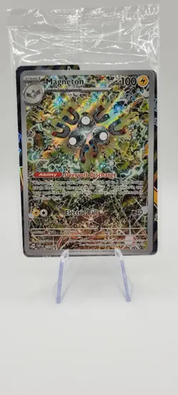 Pokemon TCG: Magneton SVP159 Black Star Promo - ETB Insert Sealed Holo Card NM - Image 1