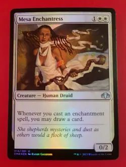 1x Mesa Enchantress | FOIL | Dominaria Remastered | MTG Magic Cards - Image 1