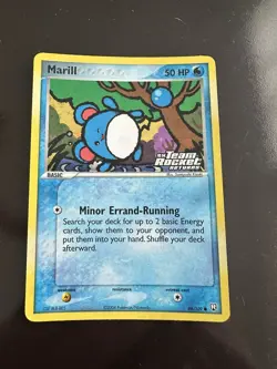 Marill 68/109 Stamped Reverse Holo Pokemon Card Team Rocket Returns - Image 1