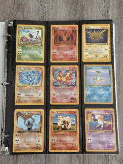 Old Pokemon Cards VINTAGE Rare Collection binder Holo WOTC 1999 & 2000s Era Lot - Image 1