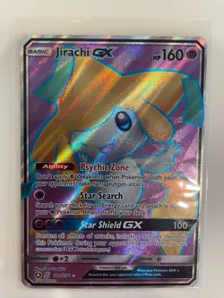 Pokemon Jirachi GX 079A/236 Alternate Art Holo Promo Card English - Image 1