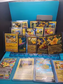 Pokemon 18 Pikachu card LOT - no dupes - Image 1