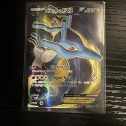 Pokemon Kingdra EX 122/124 Holo Basic Pokemon-EX Card English 2016 - Image 1