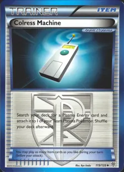 Colress Machine (Team Plasma) 119/135 Plasma Storm Lightly Played Pokemon Card - Image 1