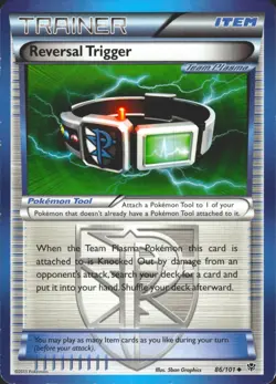 Reversal Trigger (Team Plasma) 86/101 Plasma Blast Lightly Played Pokemon Card - Image 1