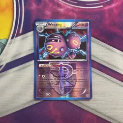 Pokemon Card Weezing Plasma Storm Reverse Holo Rare 58/135 - Image 1