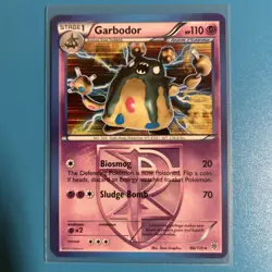 Garbodor Team Plasma - Plasma Storm 66/135 Holo Rare Pokemon Card - Image 1