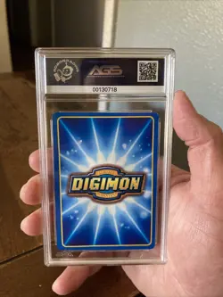 Bandai Digimon Card Digi-Battle Series #Bo-22 LadyDevimon Graded 7.5 AGS Grading - Image 3