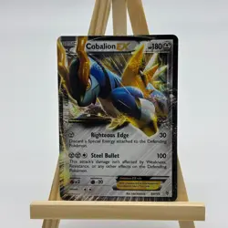 Cobalion EX 93/135 Plasma Storm Pokemon Trading Card Game NM - Image 1