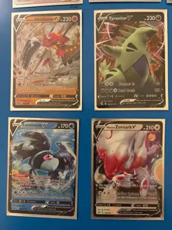 Pokemon TCG - V, VStar Lot of 9 English Cards NM - Image 2
