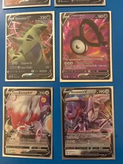 Pokemon TCG - V, VStar Lot of 9 English Cards NM - Image 3