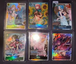 Lot of 6 One Piece TCG Cards - Mostly EB03 Heroines (Nami EB03-053, etc) READ - Image 1