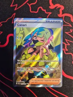 Canari 257/217 Ascended Heroes Full Art Trainer English Pokemon Card Pack Fresh - Image 1