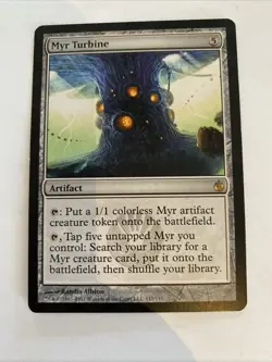 Myr Turbine 117 Mirrodin Besieged Regular MTG TCG CARD NM - Image 1