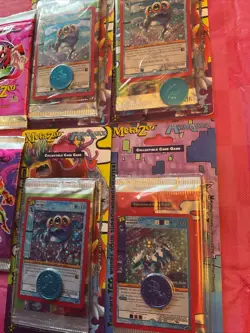 MetaZoo Cryptid Nation collectible card game Packs + Coins Lot of 6 - Image 3