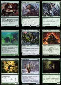 MTG Commander EDH Deck Fynn the Fangbeareer 100 Cards Custom Deck Deathtouch- NM - Image 3