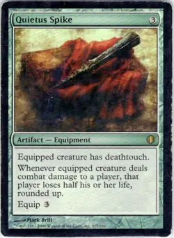 Quietus Spike | Foil | Shards of Alara | 217 | HP | - Image 1