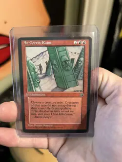 MTG Magic the Gathering An-Zerrin Ruins (64/140) Homelands LP - Image 1