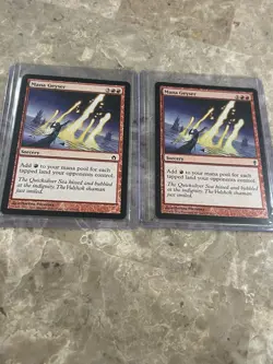 2 X Mana Geyser Fifth Dawn Sorcery MTG Magic The Gathering - Image 1