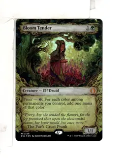 MTG SkeenAB Bloom Tender SHOWCASE FOIL from ECL. NM. - Image 1