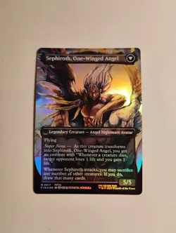 Sephiroth, Fabled SOLDIER (0317) (Borderless) Final Fantasy Foil - Image 2