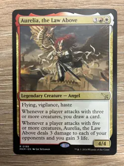 Aurelia the Law Above Boros Aggro Commander Edh Deck Mtg Magic The Gathering - Image 1