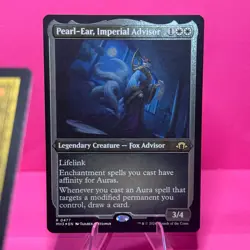 Pearl-Ear, Imperial Advisor (Foil Etched) #477 NM Modern Horizons 3 Magic MTG - Image 1